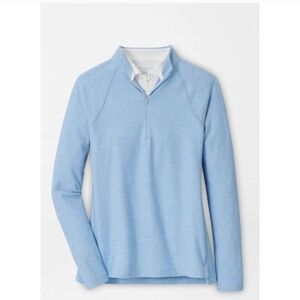 NWT Peter Millar Women's Perth Performance Quarter Zip May River Golf Club - L